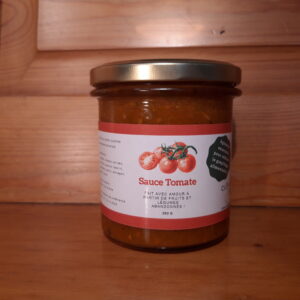 Sauce tomates produite par l'association Cultive-Toi