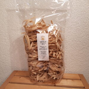 Pâtes tagliatelle bio produit par Fabien Chambettaz à Etagnières.